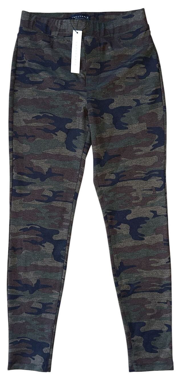 NWT Sanctuary Runway Ponte Forest Camo Leggings w/ Pockets XS